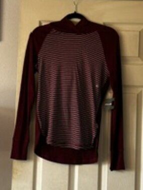NWT Eddie Bauer Striped Pullover Hoodie - Size M